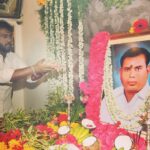 Shanmuga Pandian Instagram - 100th birthday anniversary for my grandfather ALAGARSWAMY it was really a nice occasion to meet all our family members and grace the occasion #vijayakanth#captain#family#gtg#gettogether#love#respect#occasion#birthday#celebration#100#premalathavijayakanth#shanmugapandian#vijayaprabhakaran Saligramam, Tamil Nadu, India