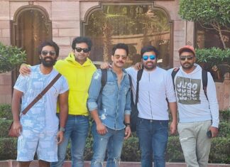 Shanthanu Bhagyaraj Instagram - Friendship is a million little things 💛 #ccl #ccldiaries #cricket #friendship #friends
