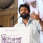 Shanthanu Bhagyaraj Instagram - 12th of May #RaavanaKottam Grand Worldwide release🙏🏻🤎 Check out the trailer & songs on @saregamatamil YouTube page 🤎 @ravi_krg1967 @vikramsugumaran96 @donechannel1 @teamaimpro @editorkishore @vetrivelmahendran_dop @prabhakaranjustin @narmadhaveni @actorsanjay_saravanan.official @njsatz Chennai, India