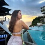 Shanvi Srivastava Instagram - Chasing sunsets 🌅 👗 @therapyclothing.in . . . #lovemylife #sunsets #whataview #bali #vacationdiaries #vacationmode #vibes #vacation #shanvi #shanvisrivastava #shanvisri #throwback #chasingsunsets #potd #ootd #instagood #instafashion #instalove