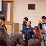 Sharib Hashmi Instagram - And they obliged ❤️ #ThodaAur Loved the energy, loved the vibe at #WilsonCollege fest @polarisfest ❤️❤️ @pglens ke saath ❤️❤️❤️❤️ Thankooo for the video @iamsaniyajain ❤️🙏🙏 #Tarla #TarlaOnZEE5 #applause #roundofapplause #collegelife #interactive #session #students and #us #thankyou