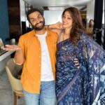 Sharib Hashmi Instagram - Team #Sangee ke Sang ❤️❤️❤️ @director.sumitkulkarni @vidyamalavade @isanjaybishnoi @im_gaurav_more20 #NewFilm #indiefilm #excited #fun #filming #onthesets #bts