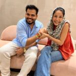Shehnaaz Kaur Gill Instagram - Happy Rakshabandhan! @rajbircheeema @kaushal_j @chaudhry6989 Miss you!! @badeshashehbaz ❤️