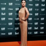 Shehnaaz Kaur Gill Instagram - Celebrating and taking it all in one breath at a time. This carpet, this air, this all feels so surreal. Sinking in all in. This magical international carpet premiering my film with a sold out show, it all feels nothing less than a dream. Ladies and gentlemen, boys and girls, a young naive girl from a small town in Punjab can come this far, then so can you… never give up on your dreams. Work the hardest when given the opportunity and no one can stop you from growing! Styled by - @rheakapoor @manishamelwani @devanshi.15 @abhilashatd Styling Team - @sim.ran_awayy @junni.khyriem @iambidipto_ @gypsy.girl.world @kasliwalriddhi @bhavnaaaaa.r @swityshinde @juhi.melwani @shubhangi.upadhyay2 Outfit - Custom @itrhofficial Jewellery - @hybajewels Heels- @aands_official HMUA - @shirleywuofficial TIFF Production: @Mediaworkss TIFF BTS: Photography & Video: @amritaroraphotography