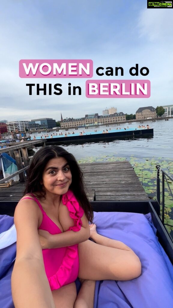Shenaz Treasurywala Instagram - Women in Berlin can now swim topless in the city’s public pools if they choose to – just as men can. They see this as a step forward for gender equality in the German capital. In Germany, “nudity is simply accepted as a way of being.” It is not a sexual thing but looked as a way of being free. Berlin @visitBerlin @BerlinTourism #visitBerlin #berlinized. Badeschiff @germanytourism #badeschiffberlin