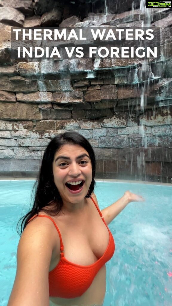 Shenaz Treasurywala Instagram - Thermal waters from hot springs - bathe in it or pray to it? Write in the comments?