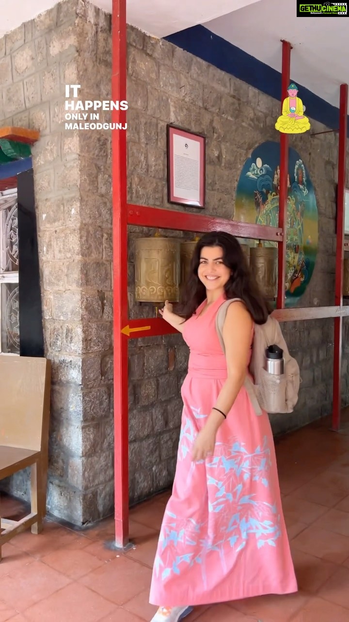Shenaz Treasurywala Instagram - This is why every Indian must visit McLeodgunj! Mcleodganj is known for its strong Budhist practices and of course the Dalai Lama! The monasteries, temples, waterfalls, lakes, and Tibetan culture make it one of the most unique places in India and my favourite. Please don’t make it too crowded and keep it clean and pristine. Respectful tourism only! ❤️