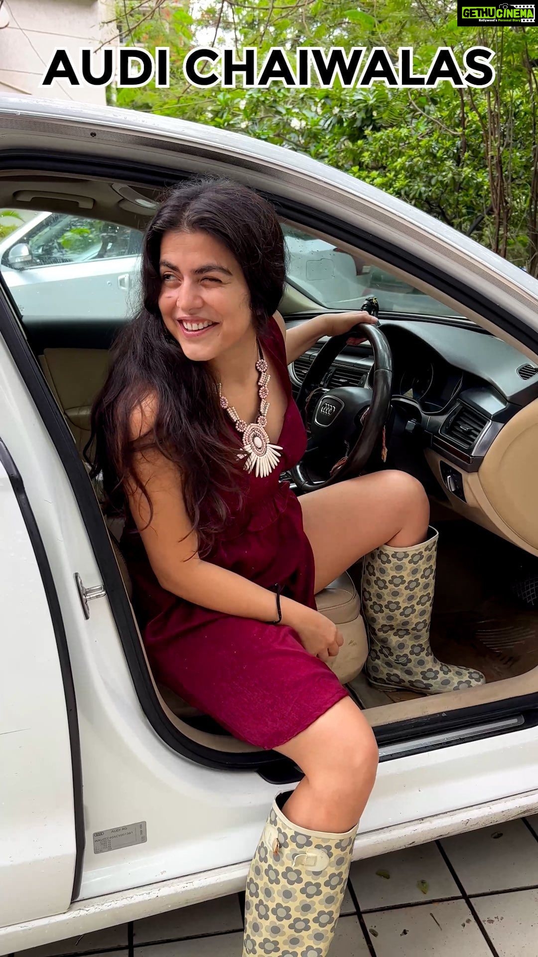 Shenaz Treasurywala Instagram - No job is too small, this is the lesson we can learn from this story. I fell in love with their positive attitude and creativity. I’ve seen so many actors get depressed when they don’t get work, they sit around for years - waiting, hoping, crying complaining ; but these guys got creative and used the two big assets they have ; their Audi and their Resilience. They learnt how to make chai in one month; used their mamas recipe from Punjab and Haryana. The chai has a very North Indian feel to it. But it’s not about the chai or the Audi. It’s about their attitude. Did you find this story inspiring? Share your thoughts and Leave me a comment please!