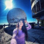 Shenaz Treasurywala Instagram - Leave a 👍 or a ❤️ if you’re cooler in real life than reel life. Also, this is Berlin and there’s graffiti everywhere, even in very serious historical places like this one. This is the telecommunication tower where the Americans and British (west germany 🇩🇪) spied on the ( East Germany ) Russians and then later even Germans is what my tour guide told me. There’s graffiti here too! But I was most thrilled when I saw Gandhiji ❤️ 👍 Berlin @visitBerlin @BerlinTourism #visitberlin #berlinized Berlin, Germany