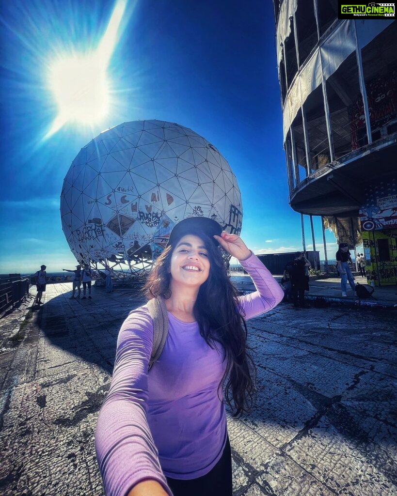 Shenaz Treasurywala Instagram - Leave a 👍 or a ❤️ if you’re cooler in real life than reel life. Also, this is Berlin and there’s graffiti everywhere, even in very serious historical places like this one. This is the telecommunication tower where the Americans and British (west germany 🇩🇪) spied on the ( East Germany ) Russians and then later even Germans is what my tour guide told me. There’s graffiti here too! But I was most thrilled when I saw Gandhiji ❤️ 👍 Berlin @visitBerlin @BerlinTourism #visitberlin #berlinized Berlin, Germany