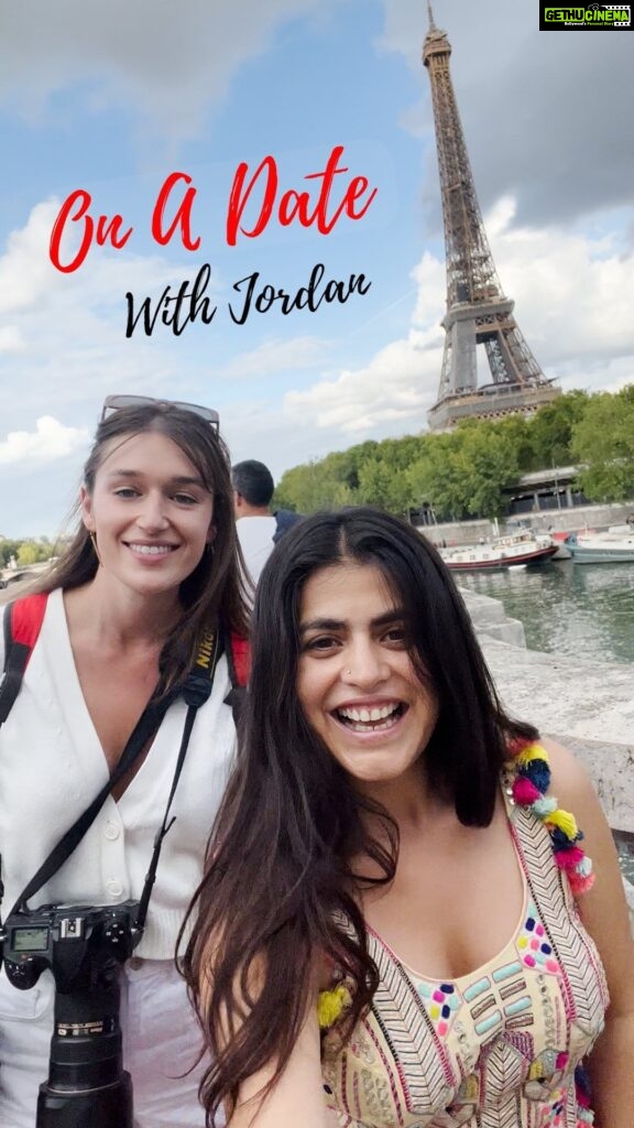 Shenaz Treasurywala Instagram - Save and Share this video for the best views and Instagram spots for the Eiffel Tower. #eiffeltower #instaspotsparis This is my new series- on a date with 🍷 where I meet a local in a city and they show me around. #picseiffeltower Who do I go on a date with next? And where?