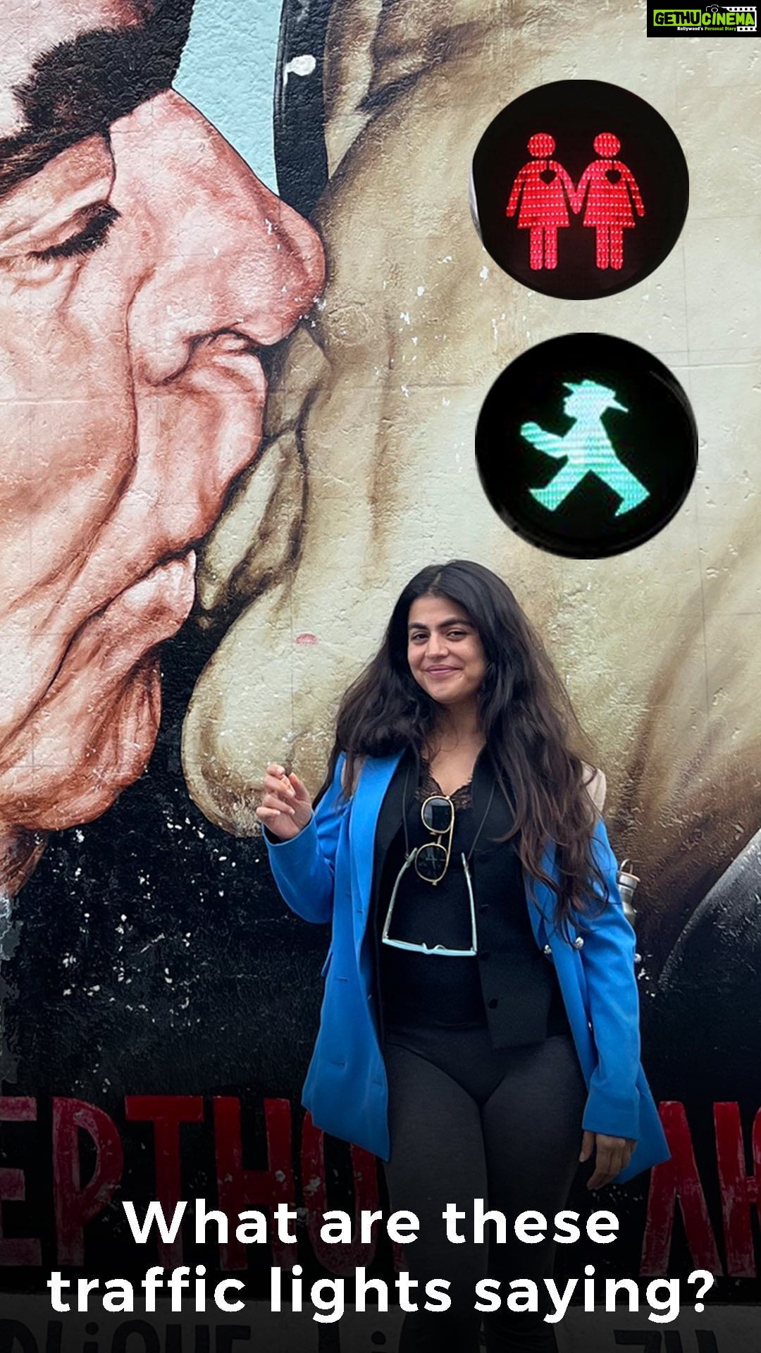Shenaz Treasurywala Instagram - Diversity-themed traffic lights in Vienna! Sexually themed traffic light in Berlin! ( this may be my imagination but he even has a name - Ampelmännchen and he’s very popular and has cult status) Let’s move on to our Indian cities Suggestions please! What signs should we give on our Traffic Lights in Mumbai? delhi? bangalore? Your city?