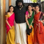 Sherin Instagram - 👩‍🍳👩‍🍳 Costumes - @labelswarupa Make up - @jiyamakeupartistry Hair - @mani_stylist_ Jewellery - @original_narayanapearls #cwc #cookwithcomali #cookwithcomali #cooking #vijaytelevision