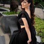 Sherin Instagram – Hello! 
Costumes – @labelswarupa 
Hair and makeup – @kaviyaartistry_off 
Photographer – @sat_narain @shotsbyuv @jascaptures_ @the.portrait.culture @fineshinejewels 
#blacksaree #love #cookuwithcomali #cookwithcomali #sherin #vijaytv Chennai, India