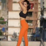 Sherlin Seth Instagram – Casually stretching on a rooftop, nothing major ! 🥸🍀
.
📸 @iarijit111
.
.
.
.
.
#sherlinseth #rooftop #gym #gymfit #gymfitness #orange #black #nike #nikeshoes #nikeairmax #tamilactress #bollywood #explore #explorepage #forme #forthegram #foryou