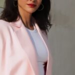 Shibani Dandekar Instagram - #Ad Bold, beautiful and a boost of confidence! Celebrate your skin with the Infallible 24H Freshwear Foundation In A Powder & seal the deal with 16H intense matte color with Color Riche Intense Volume Matte from @lorealparis #LorealParisIndia #ImWorthIt #WalkYourWorth #InfalliblePowder #ColorRiche #Cannes2023 Hair: @azima_toppo Makeup: @inherchair Styled by: @dollaypop Shot by: @armandmuchhala Outfit: @claracheofficial Earrings: @marchjewellery_com Rings: @adastrabydivya