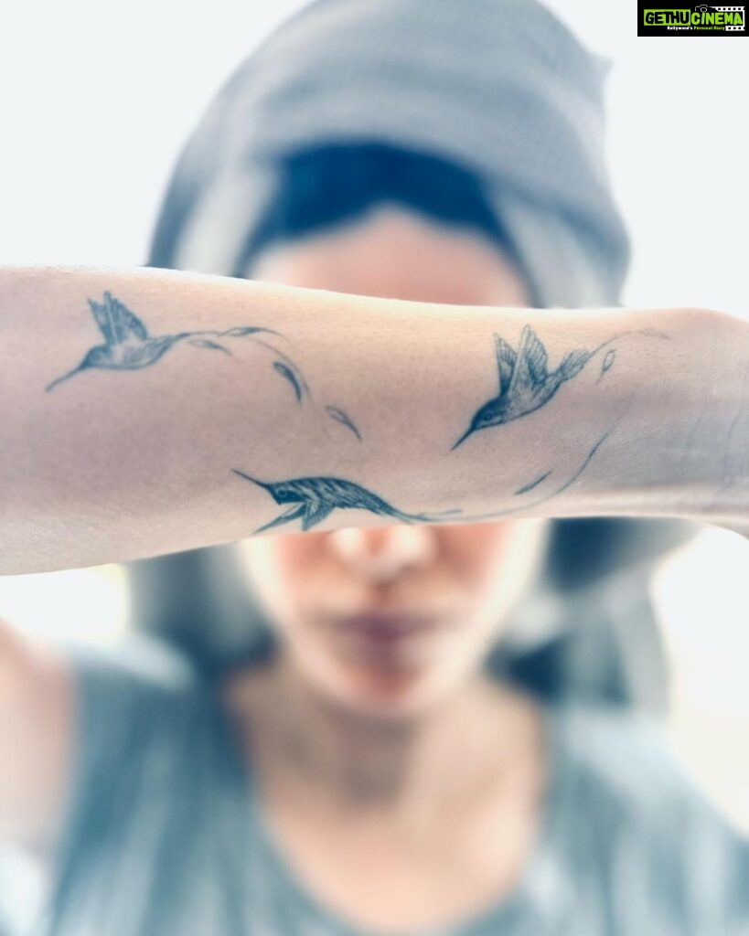 Shibani Dandekar Instagram - @vjanusha @apekshadandekar me 🦅 🦅🦅 photo by @faroutakhtar tattoo by @saviodsilvasfineartstudio
