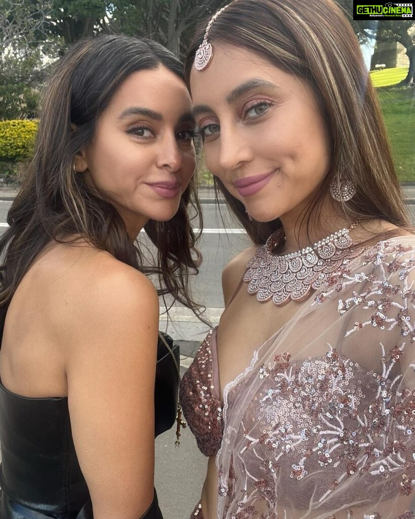 Shibani Dandekar Instagram - To my very first homie, my childhood friend and my forever sister. There aren’t enough words in the world to describe the love I feel for you. Through all your madness there is so much magic that the world is yet to see. I can’t wait to see you sparkle this year. I can’t wait for the world to see you the way that I do. You will always have a place in my heart that is saved just for you. Will always be there to scream the loudest for you and at you 🤣 Everything you want is coming your way. I’m so proud of you already and can’t wait to see you shine more than you already do. Love you chicken @vjanusha ❤️ ps this post is late because your bday was LONG!