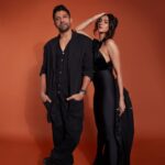 Shibani Dandekar Instagram - 🖤MOST STYLISH COUPLE 🖤 Thank you @hindustantimes @htcity This is an honour for two people that barely leave the house or get out of their pj’s 🤣 @faroutakhtar 🫶🏾 HMU @inherchair @azima_toppo photos by @tanvivoraphotography @balenciaga @magdabutrym @viangevintage #htmoststylishawards #HTMS2023