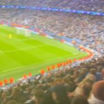 Shibani Dandekar Instagram - There is just nothing like sport! To witness people come together in support of their team is pure magic! The energy in the stadium last night was electric! What an experience and what a game! ManCity you were 🫶🏾 all the best in Istanbul! photos by the greatest @sebporter Thank you 💙 @etihad #etihad @mancity #mancity outfit by my girl @kanikagoyallabel @goyalkanika 🤍 Farhan’s Coat @sshomme Shoes @dmodotofficial