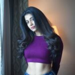 Shilpa Manjunath Instagram – 💜💜

📸 @you_and_i_studios 
💄 @saranya_style_studio 
Hair @viji_makeover