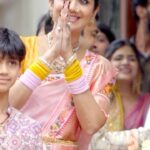 Shilpa Shetty Instagram - 🌺गणपती बाप्पा मोरया🌺 🌺पुढच्या वर्षी लवकर या🌺 Saying goodbye to our GANNU RAJA is always the most difficult part, but we will wait for HIM to come back next year with even more love, peace, blessings, positivity, and happiness for all of us ♥️🙏💫 #GanpatiVisarjan #GannuRaja #GanpatiBappaMorya #SukheeBhava #gratitude #goodvibesonly #tradition #blessed #DontWorryBeSukhee