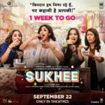 Shilpa Shetty Instagram – Sukhee ke saath appointment fix hai na aap ki? 🤓 

Just one week to go! 💫

Watch #Sukhee only in theatres on 22nd September!

#DontWorryBeSukhee