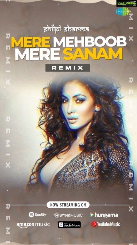 Shilpi Sharma Instagram - Out Now ! Mere Mehboob Mere Sanam from Srk' s Duplicate film. It's available on @saregama_official and all the other leading platforms. . . #srk #juhuchawla #sonalibendre #meremehboobmeresanam #duplicate #djshilpi #remix