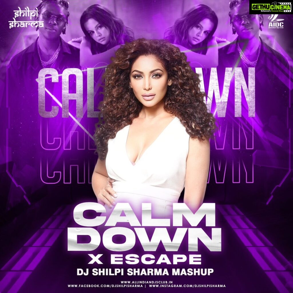 Shilpi Sharma Instagram - Just released a Clean Remix of Calm Down × Escape ... Link in Bio .. Do hear and spread the word if you like it ... . . . #calmdown #rema #selenagomez #djshilpi #Remix #mashup