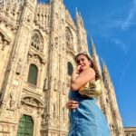 Shivaleeka Oberoi Instagram - Kisses from Duomo Di Milano! 💋 #Italia #2023 #Milano #Duomo ⛪️ Milan, Italy