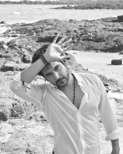 Shivin Narang Instagram - "Lost in the timeless allure of the waves 🌊🤍