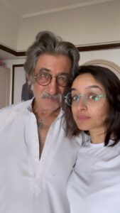 Shraddha Kapoor Instagram - Happy Birthday to my one and only, my ultimate rockstar, my Baapu @shaktikapoor