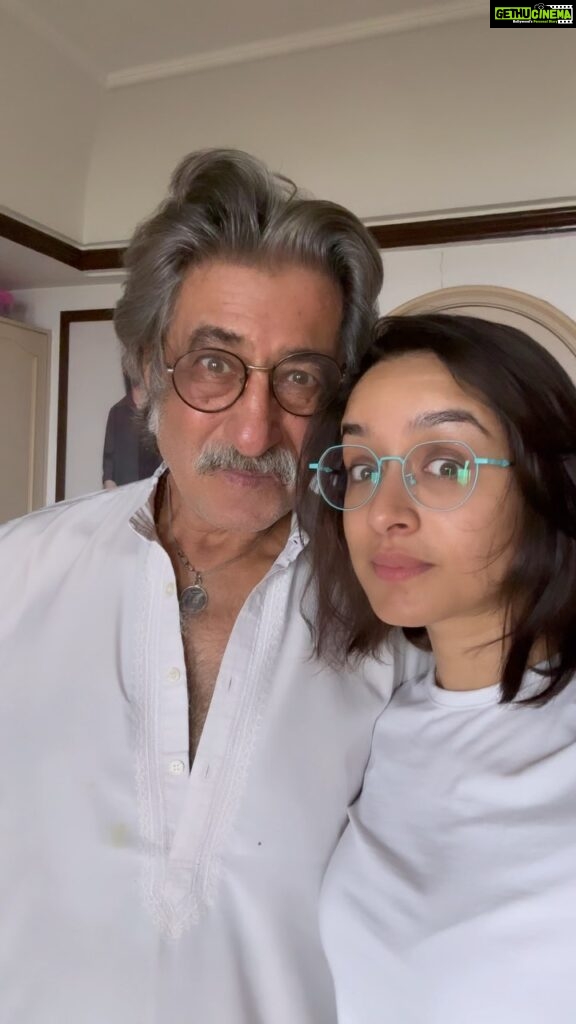 Shraddha Kapoor Instagram - Happy Birthday to my one and only, my ultimate rockstar, my Baapu @shaktikapoor