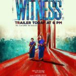 Shraddha Srinath Instagram - Witness trailer dropping today at 6 pm. @sonylivindia @rohinimolleti @deepak_negativespace @peoplemediafactory #21stcenturysgravestcrime