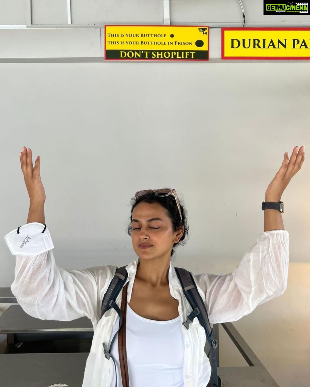 Shraddha Srinath - 146.1K Likes - Went to an amusement park after what felt like a a hundred years. Jolly. Went on the Mummy ride and screamed out "MUMMMYYYYYā and instantly realised the humour in it. Went for a very nice Peranakan cuisine dinner. Exquisite. Ate so much street food. Tried a bite of durian mousse too. I've now joined the anti durian forces. Went for three days of the grand prix. Unforgettable. It was hot and a lot of beer was consumed. I forgot my sunglasses back in India so I had to buy an overpriced merch cap and picked the F1 logo cap because that's as non committal as it gets. Hey, I'm here for the sport. A girl is allowed to take her time to pick a team no? I want to marry @danielricciardo though. The stories of my love for him are famous. There was beer on the rainy days too, did I mention? Speaking of the rain, the devil himself descended upon us in the form of torrential rains ooooffff. Everyone was wearing white shoes and everyone went home weeping. People were falling all over the place thanks to the slush. I WATCHED @westlife LIVE! Those who do not share my enthusiasm for Westlife can please go stand in one corner. Teenage Shraddha is beaming. I watched the Black eyed peas too but Westlife is what made me so happy. The last picture of me standing under that warning sign is so funny. I laughed and laughed and laughed. Sunscreen was worn on all the days. This is my Singapore dump. Thank you for reading this far.