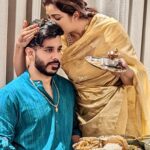 Shreya Ghoshal Instagram - Happy Rakshabandhan to all the brothers and sisters in the world. My bro @soumghoshal, the reason why my heart smiles ever since I saw you as a new born and then slowly realised that you will be the strongest pillar of strength in my life.. Standing by my side, through all ups and downs, not ever letting me shed a single tear. Coz no one cracks me up more than you do. Hope we keep laughing at each other for no reason for ever and ever. Love you so much Ribhu ♥️♥️