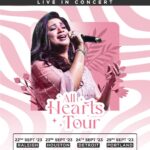 Shreya Ghoshal Instagram – All Hearts Tour 🩷 USA Canada are you ready?
Tickets link in bio!