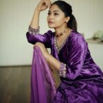 Shritha Sivadas Instagram – 💜💜💜
📸 @kunjippaaru 
MUAH: @jo_makeup_artist 
Styling: @stylestoriesbypriyanka 
Outfit : @calico__boutique 
Jewellery: @meralda.jewels