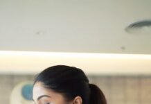 Shritha Sivadas Instagram - Muse @sshritha_ Mua @jo_makeup_artist Costume @calico__boutique Styling @stylestoriesbypriyanka Videography @_shutter__bug @yedukrishnan._ Jewellery @meralda.jewels Location @crowneplazakochi