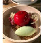 Shriya Pilgaonkar Instagram - The Forbidden Fruit 🍎 Apple 6 ways :Apple and bourbon mousse, apple sponge, sour apple gel, apple crumble, compressed apple and apple sorbet . The apple itself is white chocolate . This is perhaps the prettiest ,most exquisite desserts I have eaten 🤯 It tastes as good or even better than it looks. I marvelled at it for 10 min before digging into it. It was dreamed up by the exceptionally talented pastry chef Julia . An entire dish out of just one ingredient. If you’re a fellow Masterchef Australia fan, you may remember @reynoldpoer making a fantastic version of this ! That’s where I remember it from. Culinary artistry. The food in Australia is just unbelievable 🙌🏼Thank you for this incredible experience @sydney @6headaus @australia 6HEAD 1788