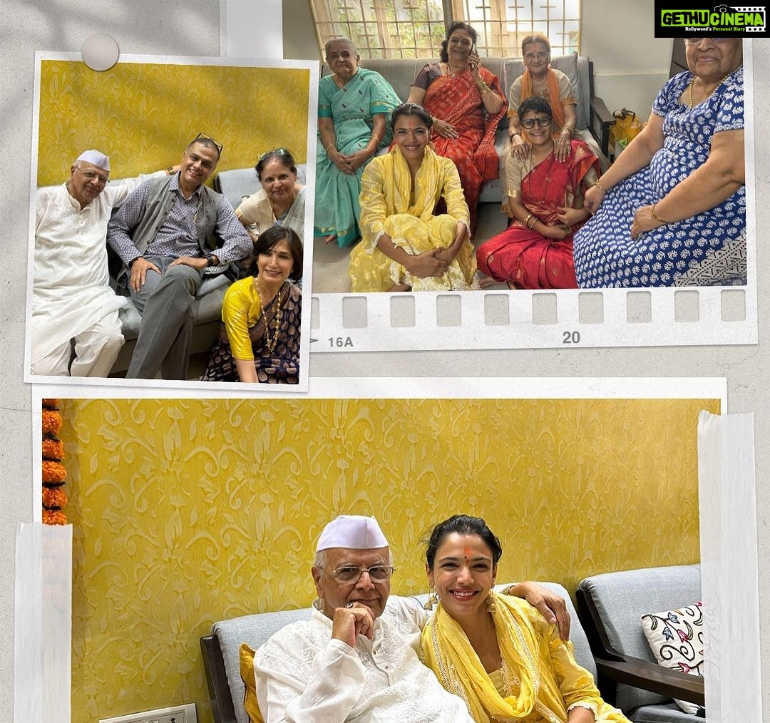 Shriya Pilgaonkar Instagram - हे देवा तुझ्या दारी आलो गुणगान गाया तुझ्या इना मानसाचा जन्म जाई वाया हे देवा दिली हाक उद्धार कराया आभाळाची छाया तुझी, समिंदराची माया मोरया … मोरया … मोरया … मोरया …🙏🏼