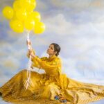 Shriya Pilgaonkar Instagram – My happy colour 💛🌼🍯

#ShriyaXTorani
Wearing @toraniofficial
Photo & film courtesy @filambyatg 
Hair @ranthlei_maria @bkcad
Make up @rawat_anita13
