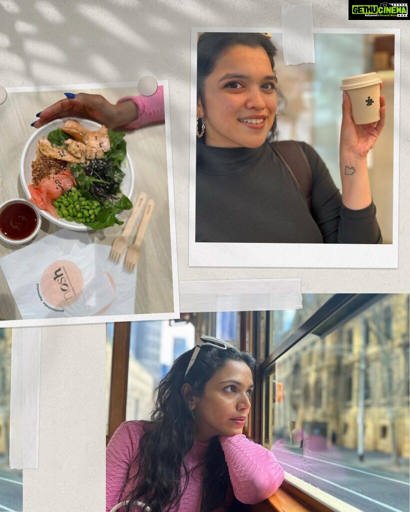 Shriya Pilgaonkar Instagram - ☕️Coffee+ 🍰Cake+ 🎨Art+🚶🏻‍♀️Walks 🔁 How I like to spend my days in Melbourne. I was here last year and clearly couldn’t get enough of it. Thank you @visitmelbourne. Also dinner at @gimlet.melbourne was the best we’ve had so far ! 🫶🏼 #Melbourne #Australia #VisitMelbourne #VisitVictoria #blockarcade #Japanesecafe #Matcha #Coffee #Cake #Travelgram Melbourne, Victoria, Australia