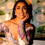 Shriya Saran Instagram - Laugh and live @gqindia Styled by @malkit_gill2697 Style Team @sanjamkaur92 Intern @mahek_gada Wearing @shivanandnarresh Earrings @goldenwindow @ascend.rohank Heels @stevemaddenindia