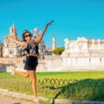 Shriya Saran Instagram - Wearing my fav @payalsinghal In rome @gtholidays.in @_sajju_23_