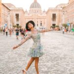Shriya Saran Instagram – To Vatican with love 
Until we meet again ,
@andreikoscheev 
@gtholidays.in thank you thank you thank you 

Wearing @gauriandnainika