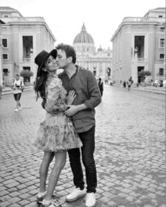 Shriya Saran Instagram - To Vatican with love Until we meet again , @andreikoscheev @gtholidays.in thank you thank you thank you Wearing @gauriandnainika