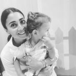 Shriya Saran Instagram - First day at school , Mixed feeling . . Excited , wishing you happiness . May ma Saraswati be always be with you . Krishna’s blessing Love you