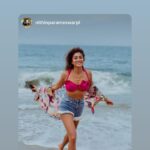 Shriya Saran Instagram – Ocean makes me happy 
@niraamayawellnessretreats 
@gtholidays.in 
@nithinparameswarpl 
@payalsinghal