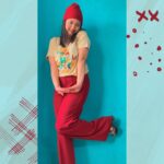 Shriya Sharma Instagram – Getting into the holiday spirit early with this festive collaboration! 🎄🎅 Three months ’til Christmas and I couldn’t wait to rock this cheerful t-shirt. Who’s ready for the most wonderful time of the year? 🎁❄️ @thegossipstoreofficial
#CountdownToChristmas #FestiveCollab